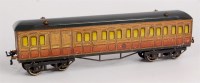 Lot 598 - Hornby 1926-39 'Metropolitan' BRK/3rd coach,...