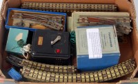 Lot 618 - Small quantity of Hornby Dublo 3-rail track...
