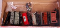 Lot 628 - 7 DI wagons mix of plastic and metal wheels...