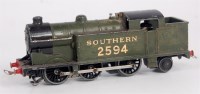 Lot 635 - A Hornby Dublo pre war EDL7 Southern olive...