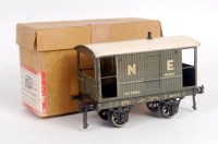 Lot 553 - Bassett-Lowke Winteringham grey NE brake van...