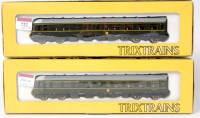 Lot 722 - Trix trains H0 BR green Trans-Pennine 2 car...
