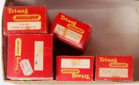 Lot 734 - Triang R300, 2 R301, R580, catenary masts...