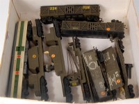 Lot 740 - Triang Battle Space, ambulance car, 4 rocket...