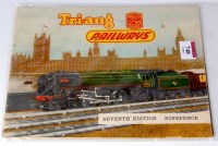 Lot 748 - Triang 7th edition (G) and Triang Hornby 12th...