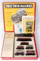 Lot 764 - Trix Twin Railway red boxed set, loco 63950...