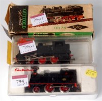 Lot 794 - An Electrotren Spanish H0 2-4-0 tank engine (G-...