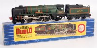 Lot 640 - A Hornby Dublo 3-rail 3235 West Country class...
