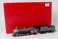 Lot 832 - An H0 Korean brass built H0 4-6-2 engine and...