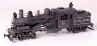 Lot 841 - An H0 Shay locomotive, weathered black as LC...