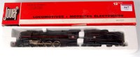 Lot 867 - A Jouef H0 SNCF 2-8-2 engine and tender (NM-BNM)