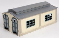 Lot 881 - A Marklin H0 metal 2 road engine shed...