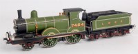 Lot 916 - A white metal kit built ex GER E class 2-4-0...