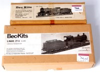 Lot 766 - A Bec-Kits whitemetal loco body and tender kit...