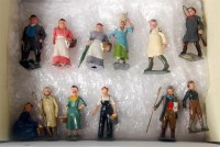 Lot 1202 - Britains, lead farm figures 11 near mint to...