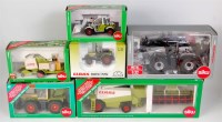 Lot 1220 - Siku 1/32nd scale "Claas" related diecast...