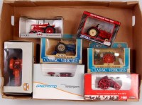 Lot 1245 - 7 boxed 1/32nd scale diecast models of vintage...