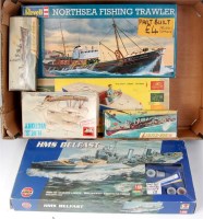 Lot 1514 - 11 part built and as issued sailing vessel,...