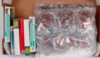 Lot 1524 - Two boxes containing a quantity of mixed scale...