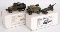 Lot 1525 - Hart Models, 1/48th scale white metal and...