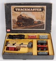Lot 880 - A Pyramid Toys Trackmaster goods train set,...