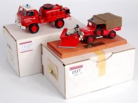 Lot 1537 - MMT of France, white metal and resin kit built...