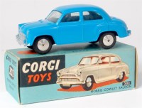 Lot 1615 - Corgi Toys, 202 Morris Cowley Saloon, blue...