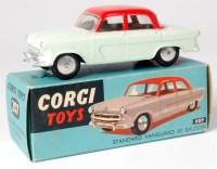 Lot 1620 - Corgi Toys, 207 Standard Vanguard III, red...