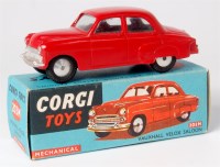 Lot 1623 - Corgi Toys, 203M Vauxhall Velox saloon, red...