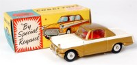 Lot 1625 - Corgi Toys, 231 Triumph Herald Coupe, gold...