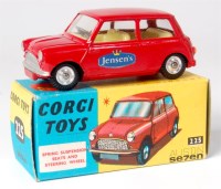 Lot 1633 - Corgi Toys, 225 'Jensens' Austin 7 mini saloon,...