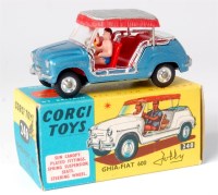 Lot 1642 - Corgi Toys, 240 Fiat 600 Jolly, metallic blue...