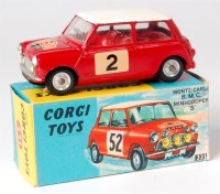 Lot 1647 - Corgi, 321 Monte Carlo BMC Mini-Cooper 'S'...