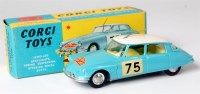 Lot 1660 - Corgi, 323 Citroen DS19 in Monte Carlo trim,...