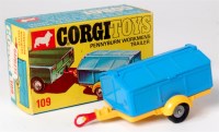 Lot 1662 - Corgi, 109 Pennyburn workmen's trailer, blue...