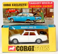 Lot 1672 - Corgi, 275 Rover 2000 TC, rare variant, white...