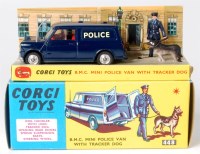 Lot 1699 - Corgi, 448 BMC Mini police van with tracker...