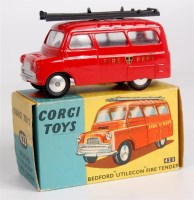 Lot 1728 - Corgi Toys, 423 Bedford Utilecon fire tender,...