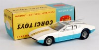 Lot 1747 - Corgi Toys, 271 Ghia Mangusta De Tomaso, blue...