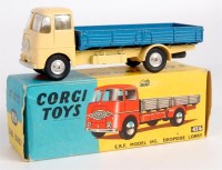 Lot 1754 - Corgi Toys, 456 ERF 44G dropside lorry, yellow...