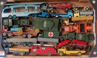 Lot 1905 - 25 mixed play worn Dinky toy, Corgi toy and...