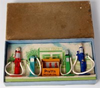 Lot 1910 - Dinky, No.49 petrol pump set, pre-war, Shell,...