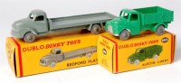 Lot 1919 - Dublo Dinky, 064 Austin lorry green, grey...
