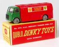 Lot 1920 - Dinky Dublo, 070 AEC Mercury tanker, Shell/BP,...