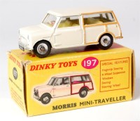 Lot 1924 - Dinky, 197 Morris Mini-Traveller, cream with...