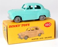 Lot 1931 - Dinky, 160 Austin A30 saloon, turquoise,...