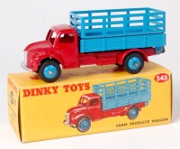 Lot 1938 - Dinky, 343 Dodge Farm Produce Wagon, cherry...
