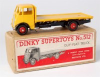 Lot 1942 - Dinky, 512 Guy flat truck, 1st type cab,...