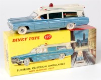 Lot 1948 - Dinky, 277 Superior Criterion ambulance with...