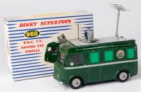 Lot 1960 - Dinky, 968 BBC TV roving eye vehicle, dark...